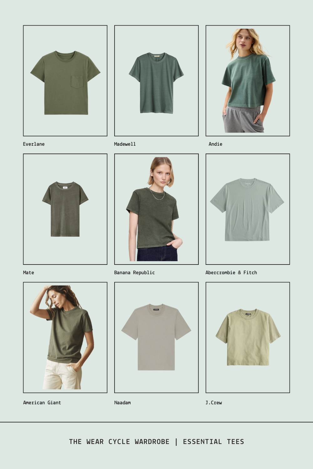 Why Earthy Green Is the Easiest Color to Build a Wardrobe Around